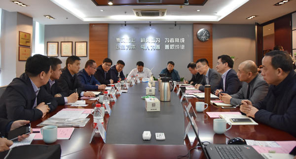宁夏吴忠市喜清江市长一行莅临威廉希尔williamhill视察